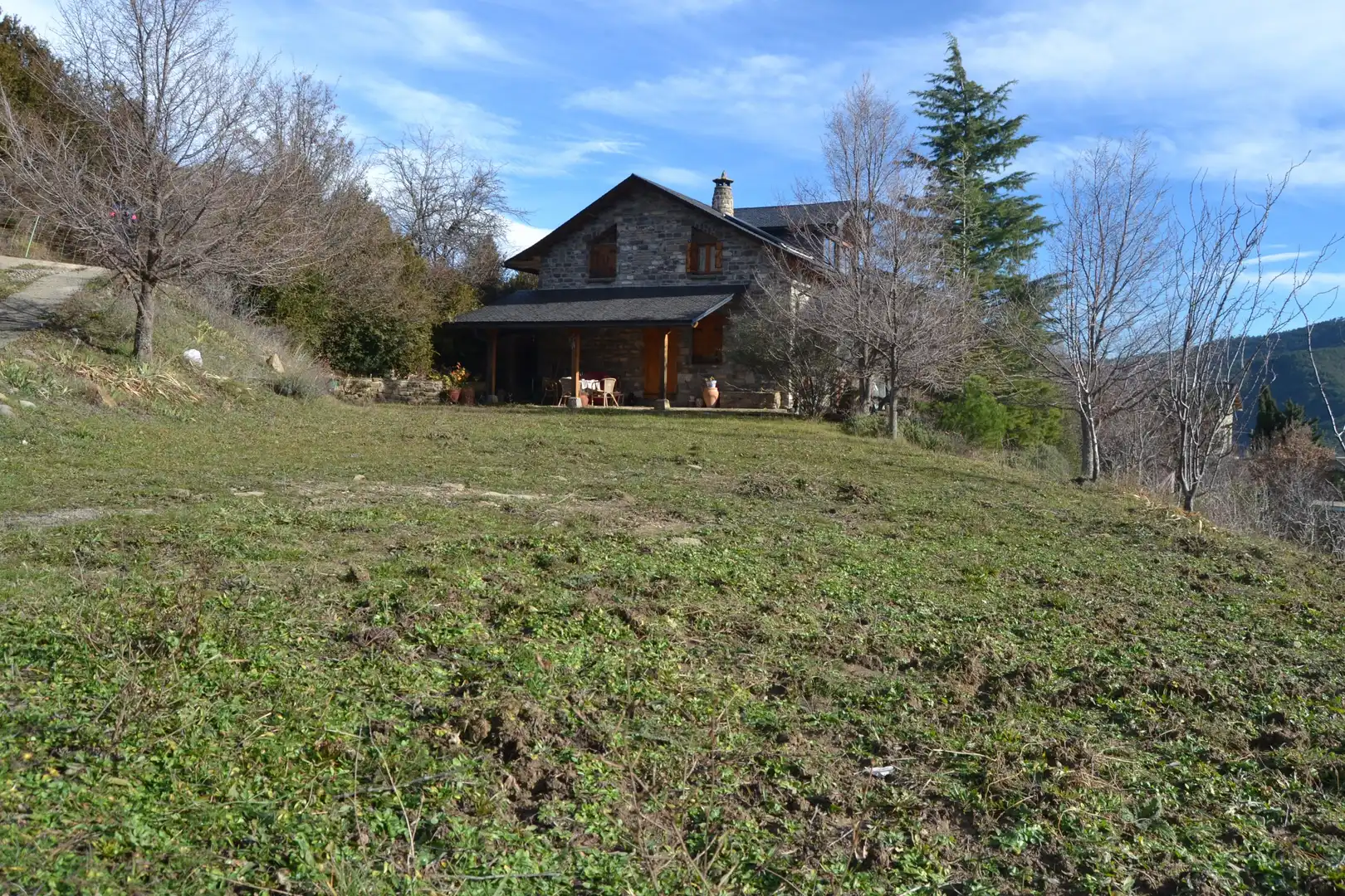 Garten von Haus oder Chalet zum Verkauf in Aisa mit Heizung und Privatgarten