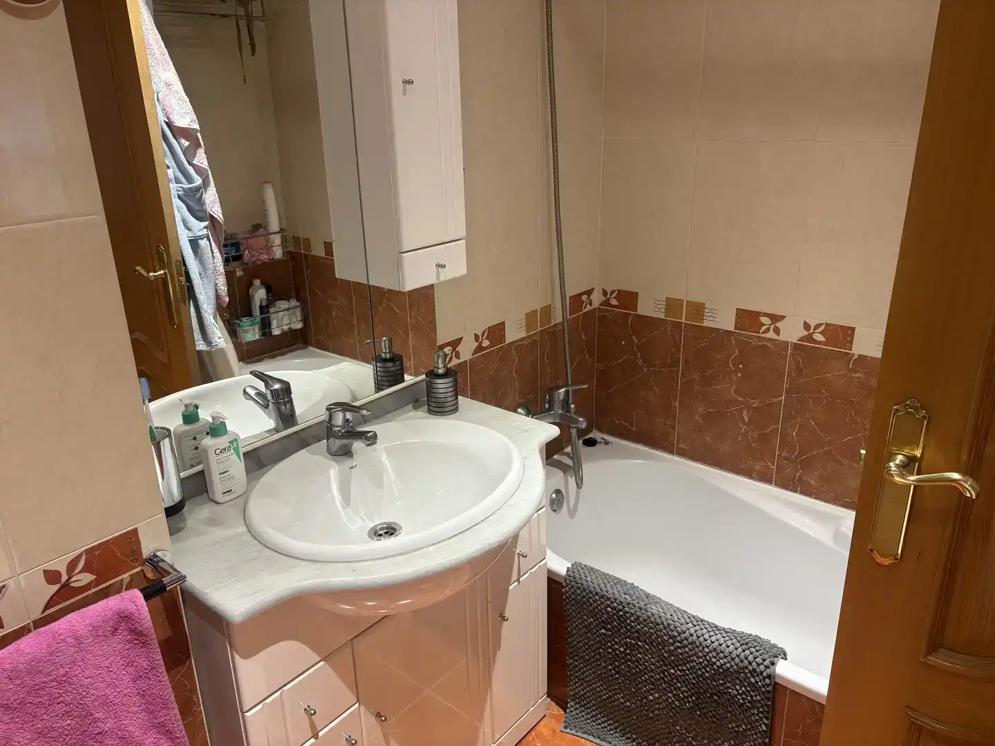 Baño de Piso de alquiler en León Capital  con Trastero y Amueblado