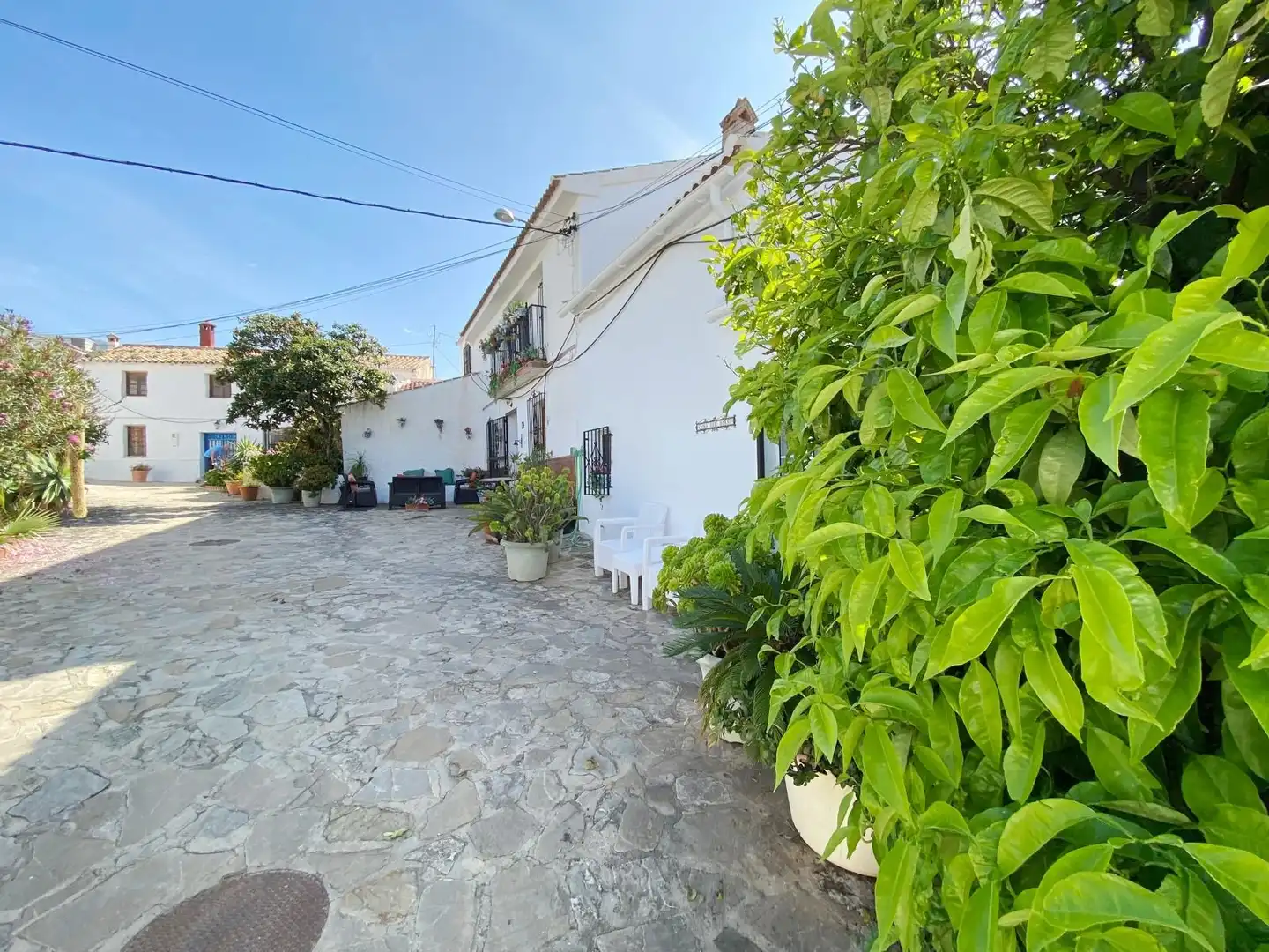 Vista exterior de Casa adosada en venta en Periana