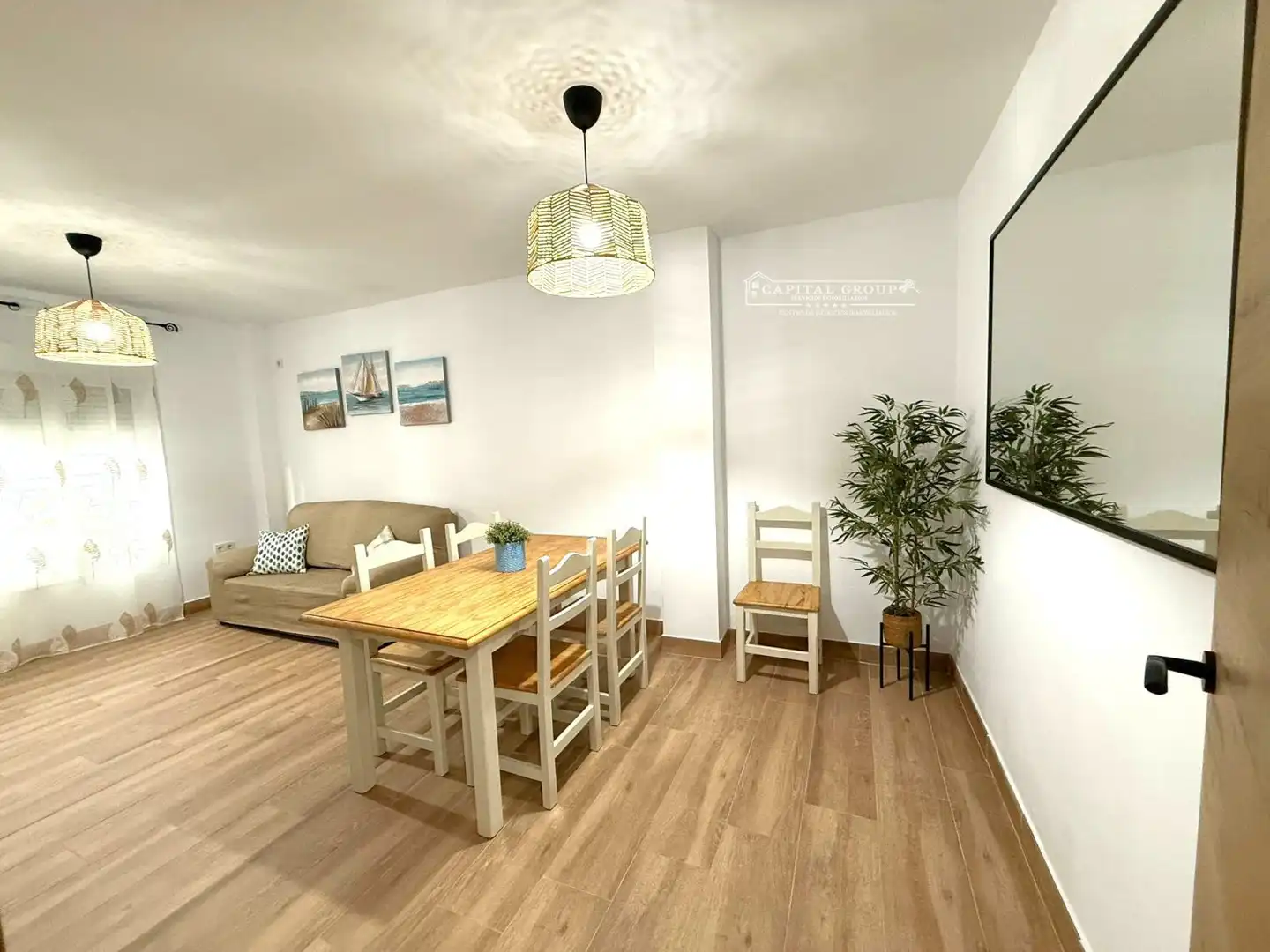 Comedor de Piso en venta en Punta Umbría con Amueblado, Horno y Lavadora