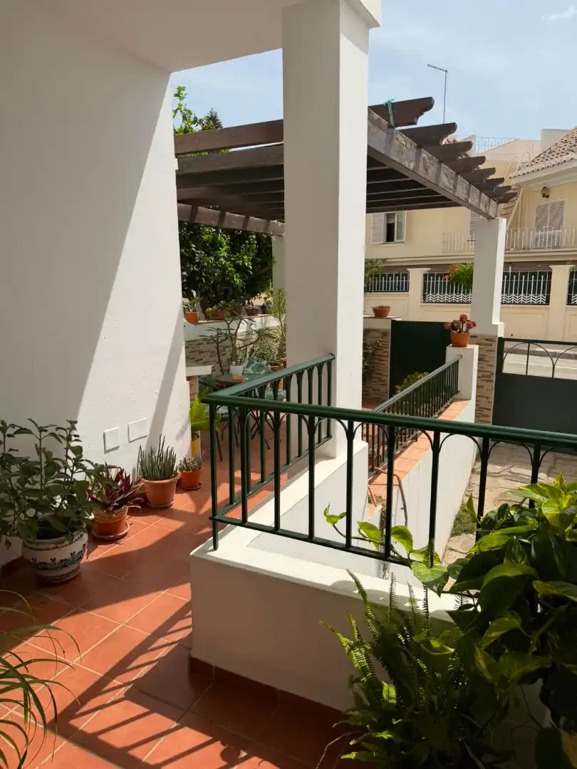Terrassa de Casa adosada en venda en Vélez-Málaga amb Aire condicionat i Piscina comunitària
