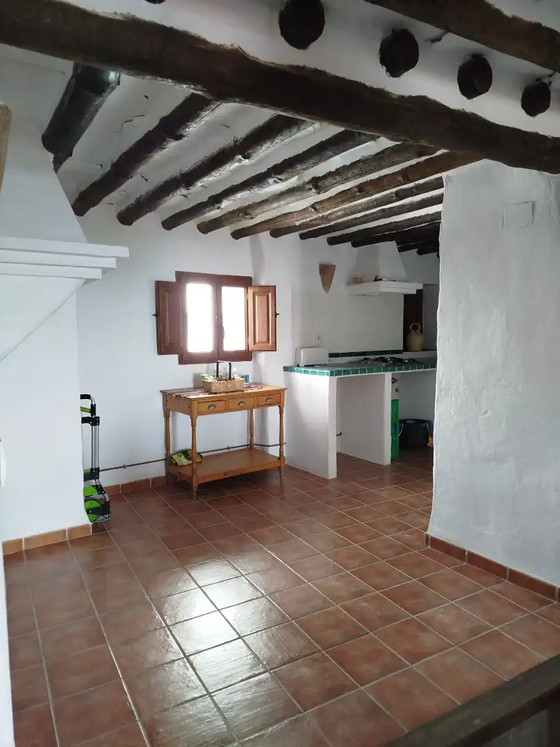 Cuina de Finca rústica en venda en Bérchules amb Calefacció, Terrassa i Moblat