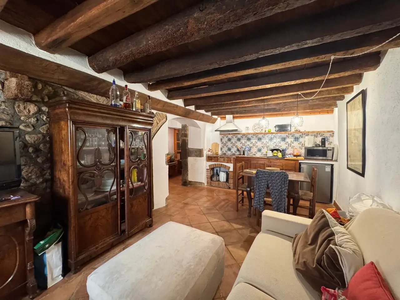 Kitchen of Country homes for sale in Viladamat  with Private garden, Terrace and Swimming Pool
