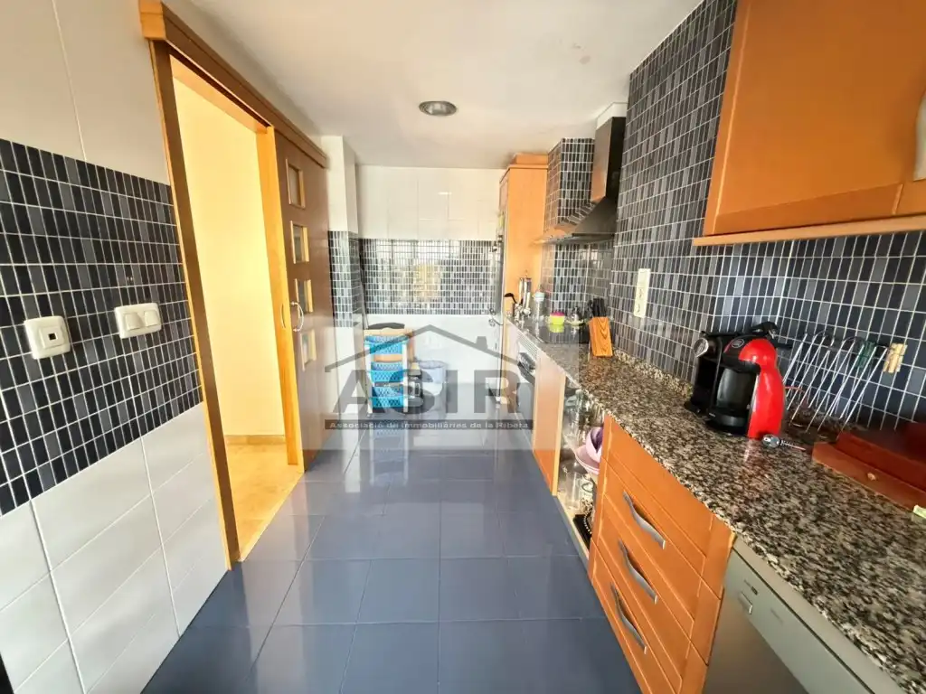 Kitchen of Flat for sale in Alzira  with Air Conditioner, Terrace and Swimming Pool