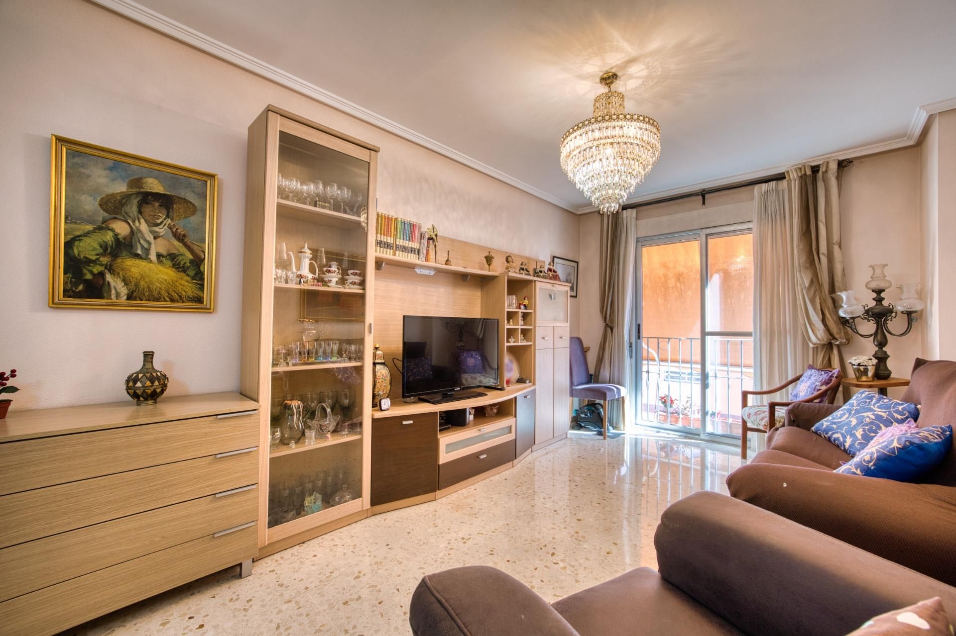 Living room of Flat for sale in Alicante / Alacant