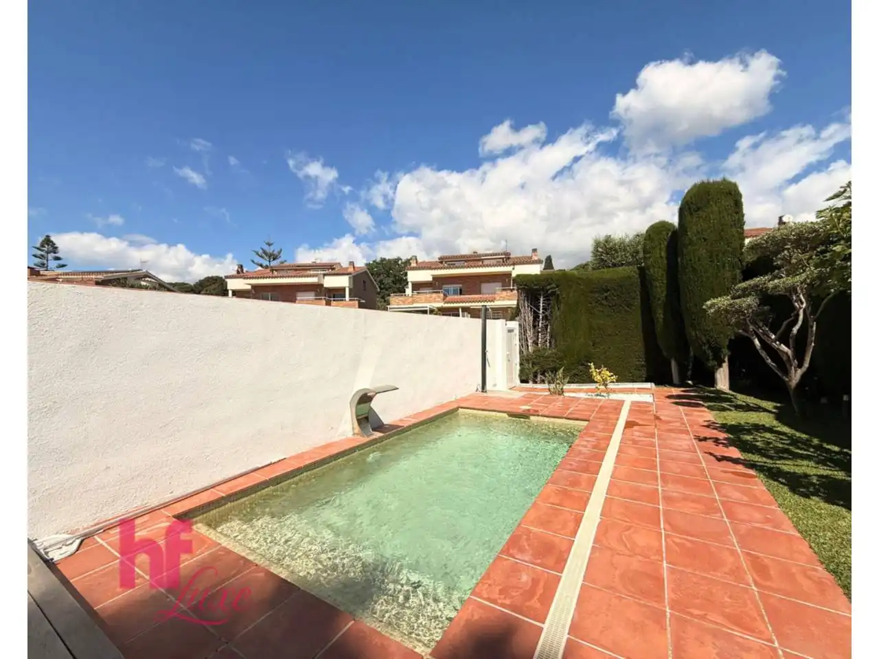 Jardí de Casa adosada en venda en Sant Vicenç de Montalt amb Aire condicionat, Calefacció i Jardí privat
