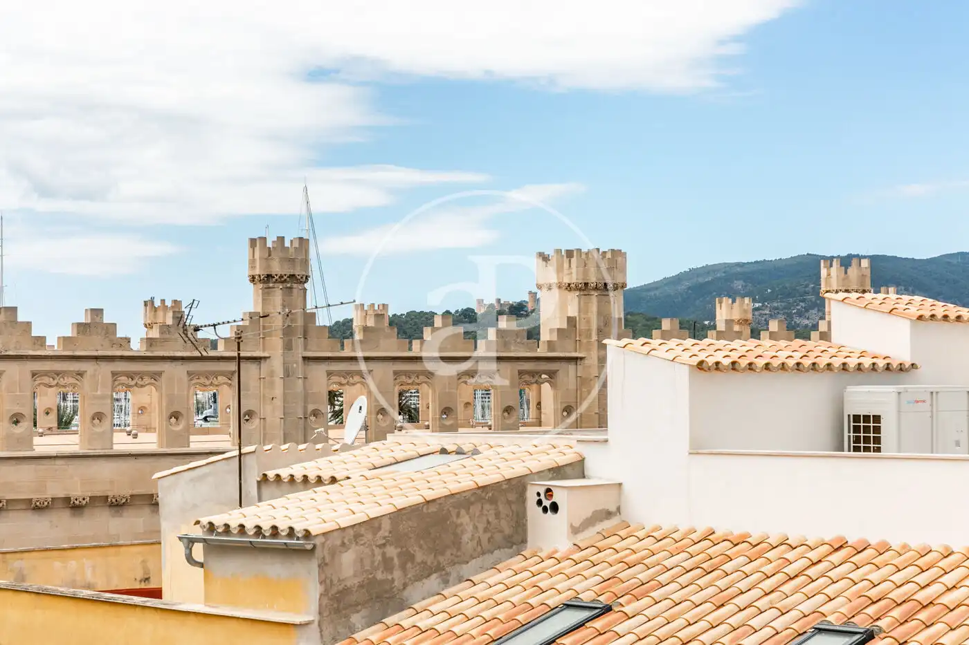 Vista exterior de Piso de alquiler en  Palma de Mallorca con Aire acondicionado, Calefacción y Terraza