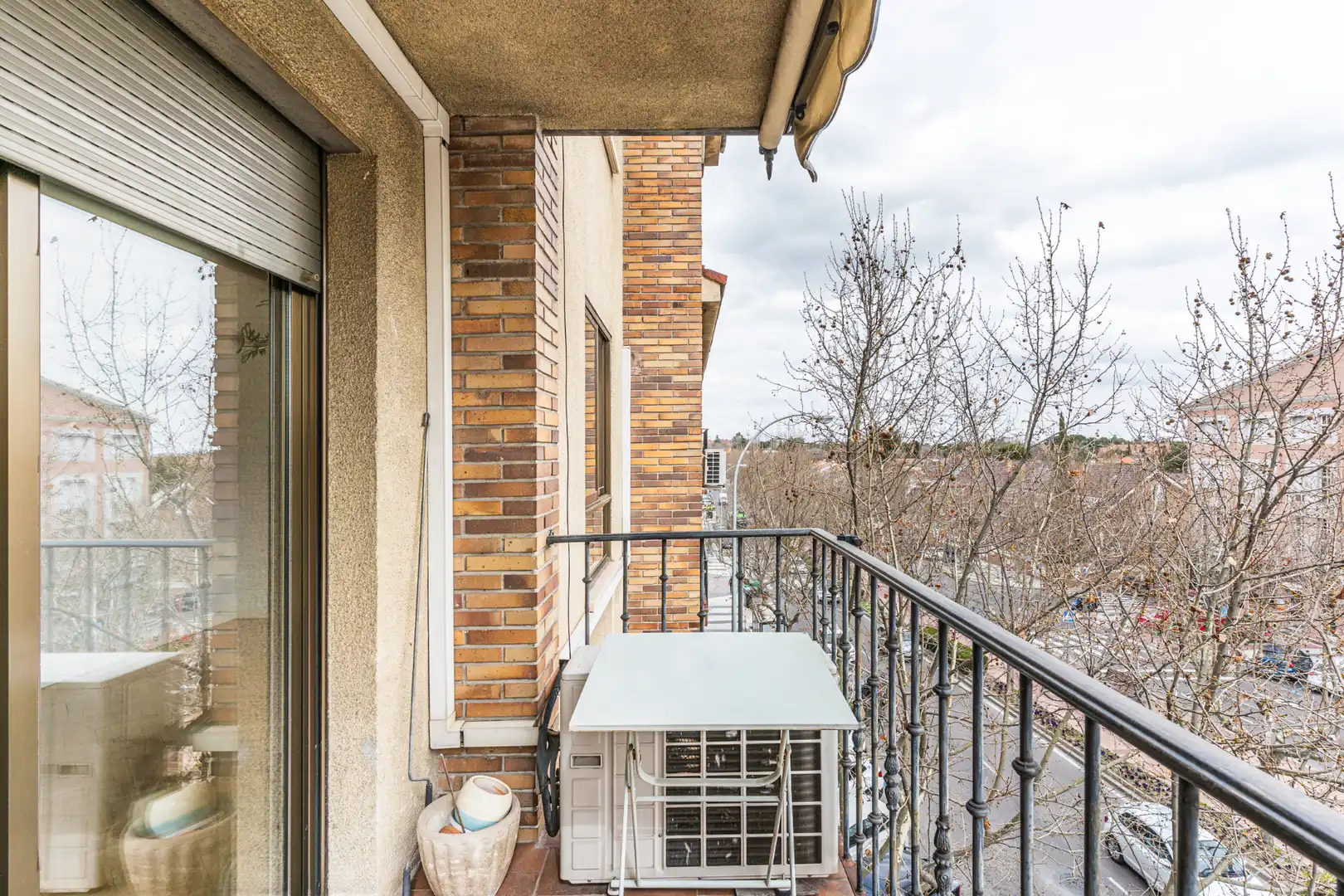 Terrasse von Wohnung zum Verkauf in Majadahonda mit Klimaanlage, Heizung und Privatgarten