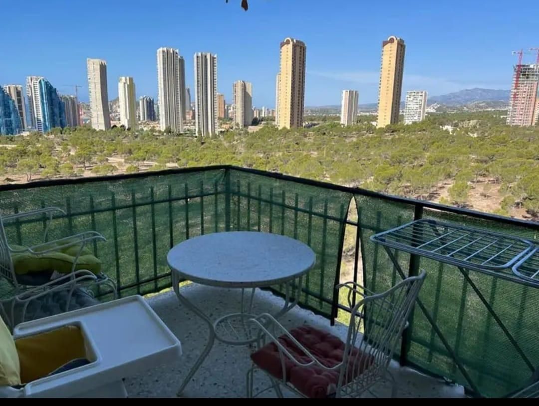 Terrassa de Apartament en venda en Benidorm amb Aire condicionat, Jardí privat i Terrassa