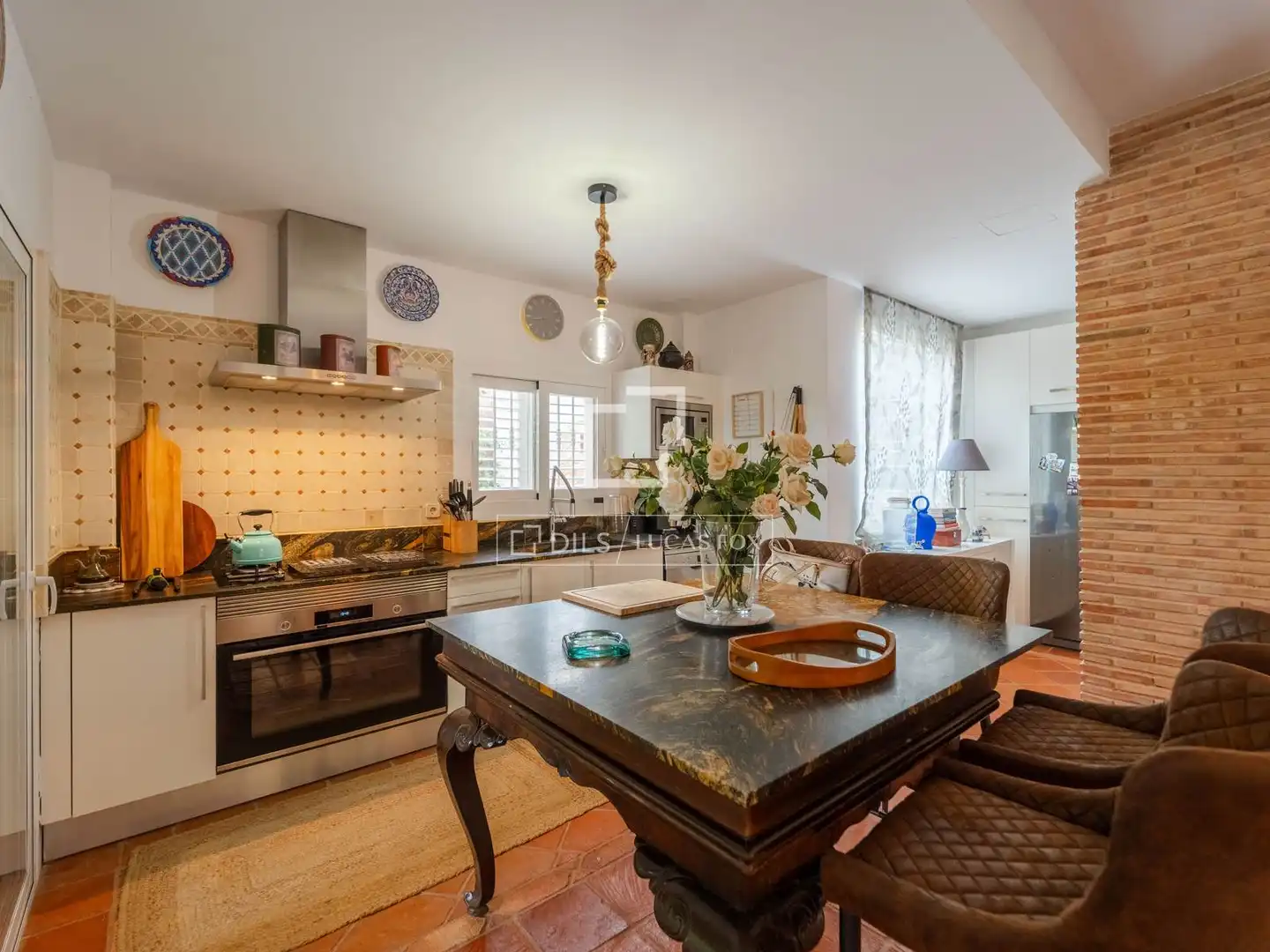 Kitchen of Houses for rent in L'Eliana  with Air Conditioner, Heating and Private garden