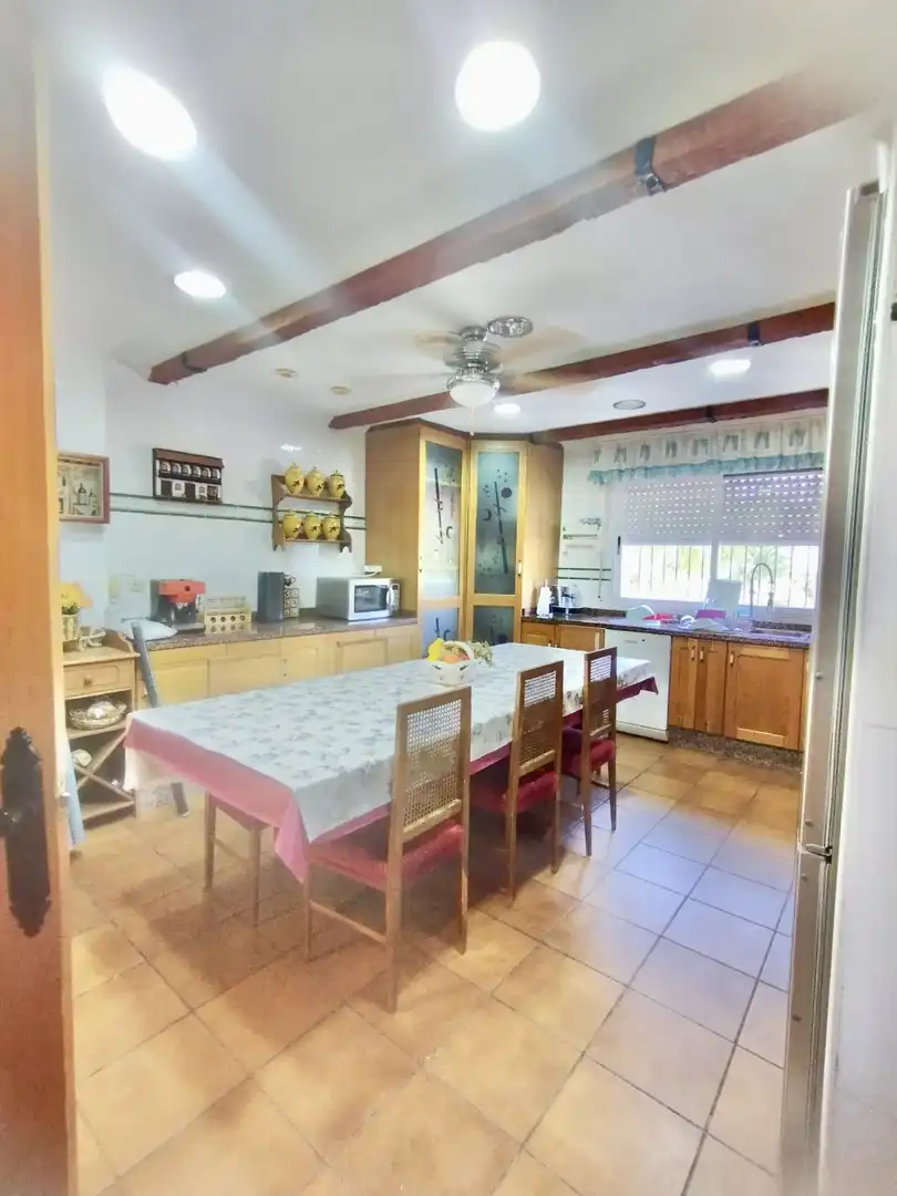 Kitchen of Houses for sale in Petrer  with Private garden and Swimming Pool
