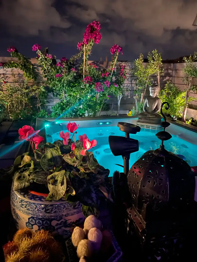 Garten von Dachboden zum Verkauf in Barcelona mit Klimaanlage, Heizung und Parkett
