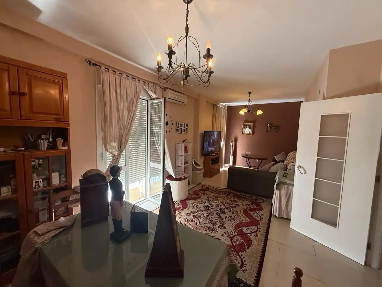 Wohnzimmer von Wohnung zum Verkauf in Zafra mit Klimaanlage und Möbliert