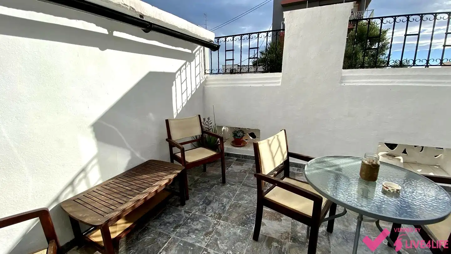 Terrace of Attic for rent in Valencia  with Air Conditioner, Terrace and Furnished