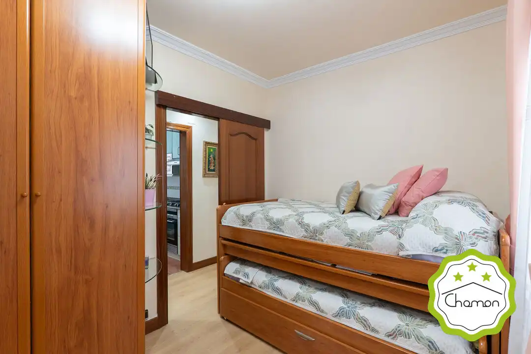 Schlafzimmer von Wohnung zum Verkauf in Bilbao  mit Heizung und Privatgarten