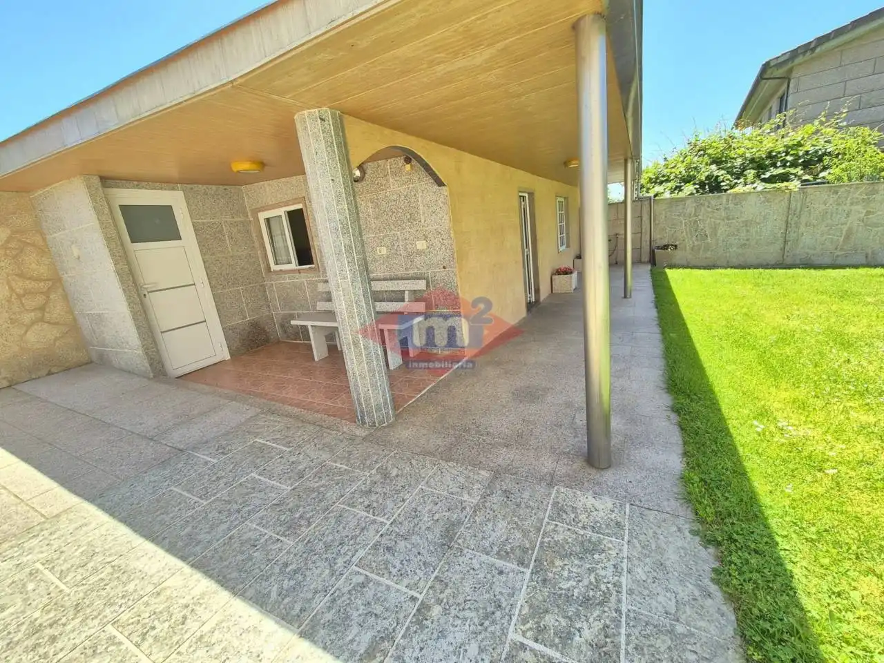 Terraza de Casa o chalet en venta en Vigo  con Calefacción y Jardín privado
