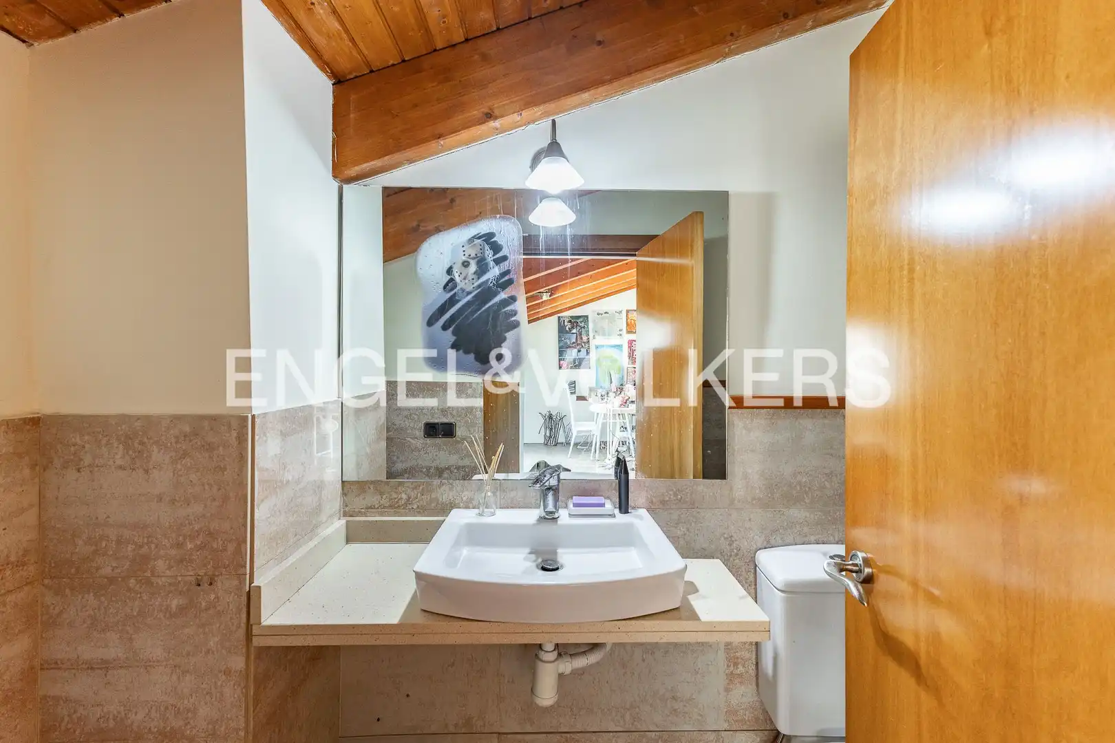Baño de Casa adosada en venta en Cabrils con Calefacción, Jardín privado y Terraza