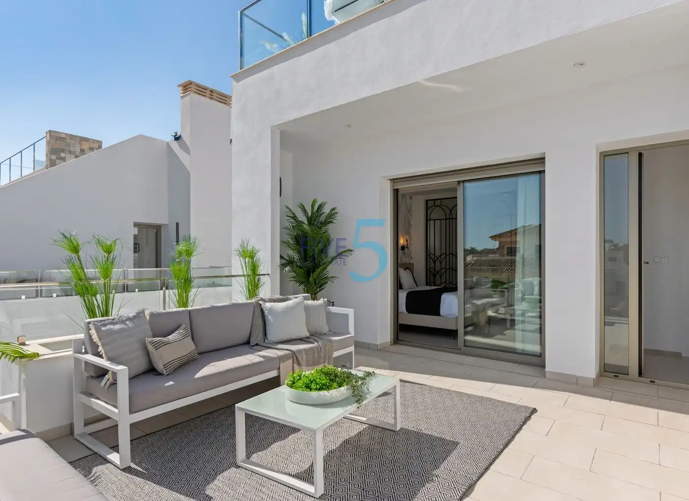 Terraza de Casa o chalet en venta en Centro