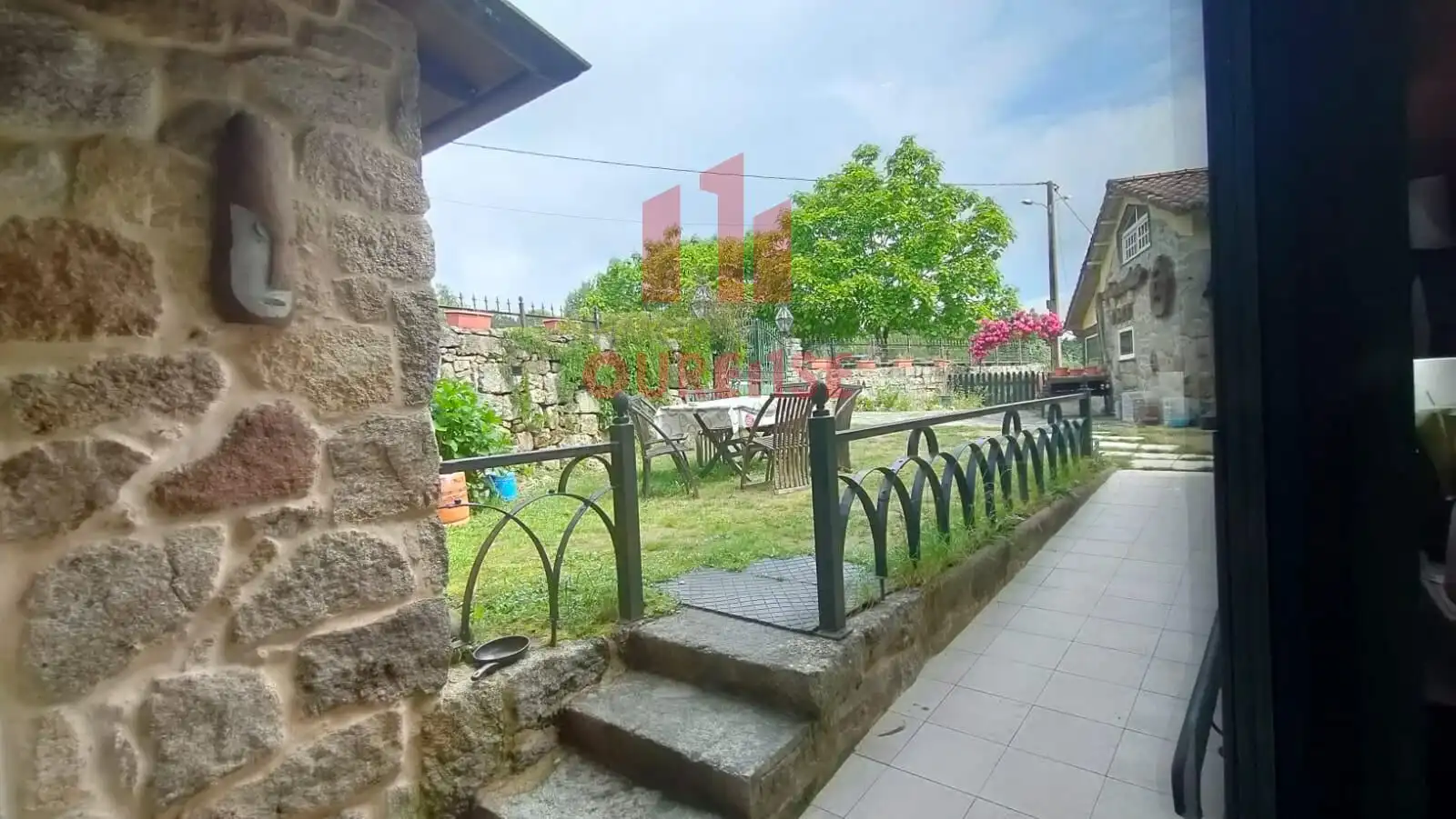 Jardí de Finca rústica en venda en San Amaro amb Aire condicionat, Calefacció i Jardí privat