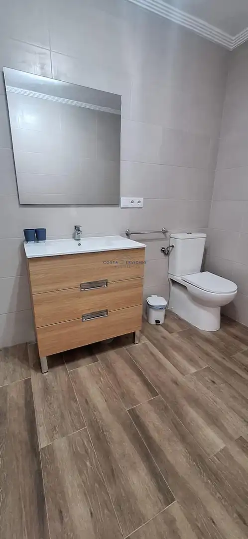 Bany de Finca rústica en venda en Gibraleón amb Aire condicionat, Terrassa i Piscina