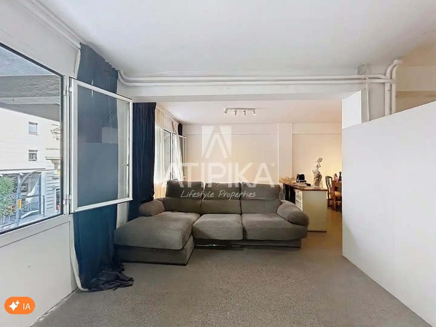 Sala de estar de Oficina de alquiler en Barcelona