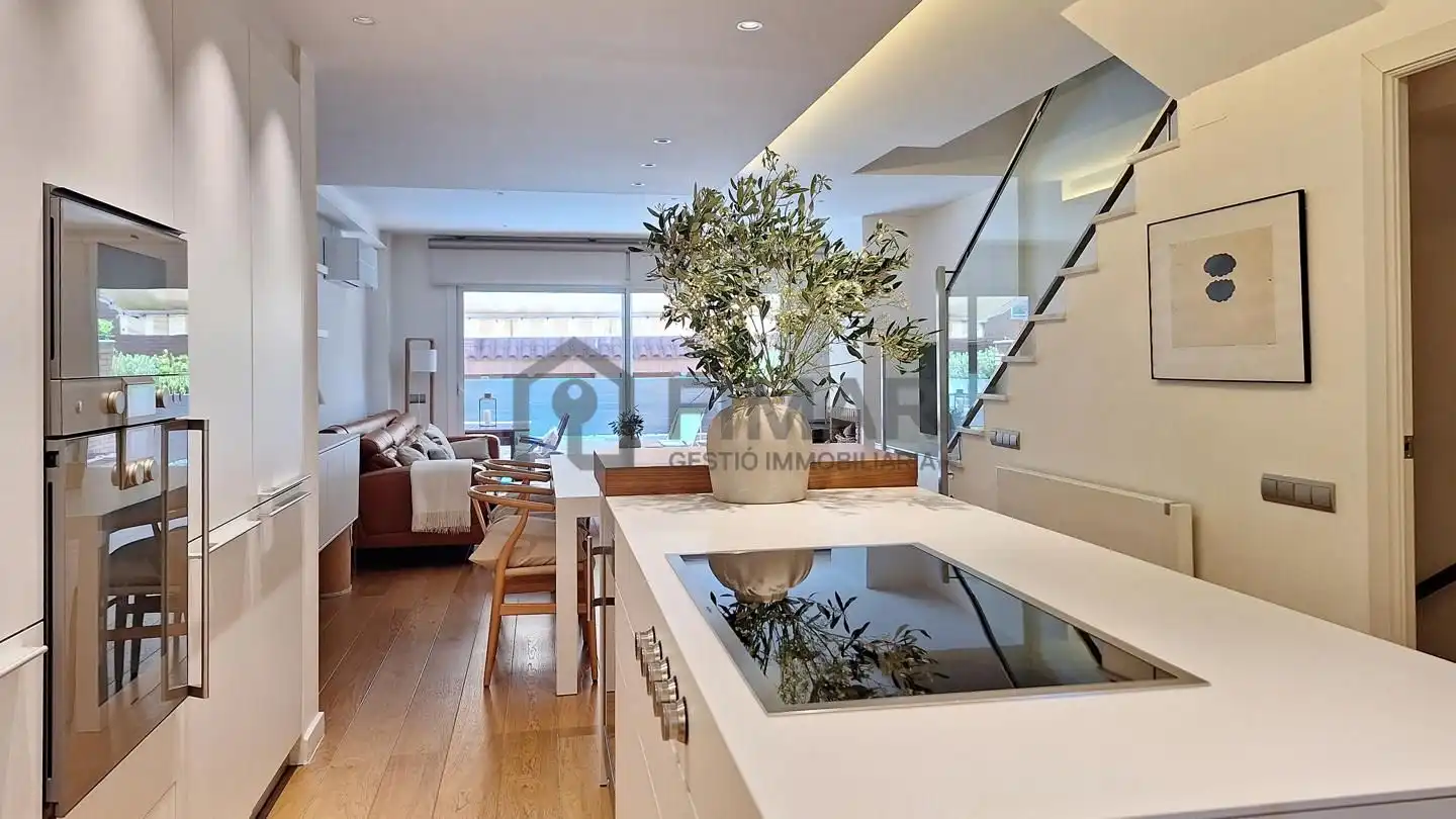 Cocina de Casa o chalet en venta en Vilassar de Mar con Aire acondicionado, Calefacción y Jardín privado