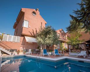 Garden of House or chalet for sale in  Madrid Capital  with Air Conditioner, Heating and Private garden