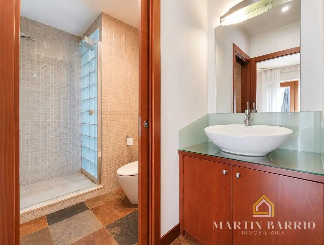 Baño de Casa o chalet en venta en Muskiz con Aire acondicionado, Calefacción y Jardín privado