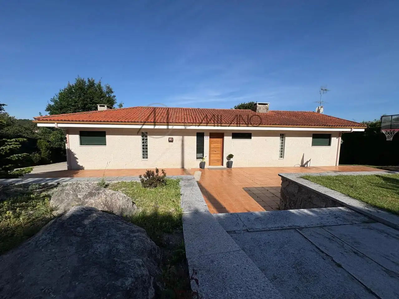 Exterior view of Houses for sale in Poio  with Heating, Private garden and Parquet flooring