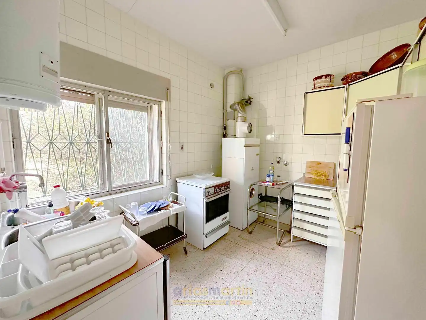 Cuina de Casa o xalet en venda en Santa Marta de Tormes amb Calefacció, Jardí privat i Terrassa