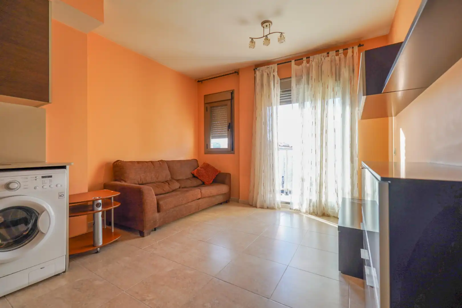 Sala de estar de Piso en venta en Amposta con Balcón