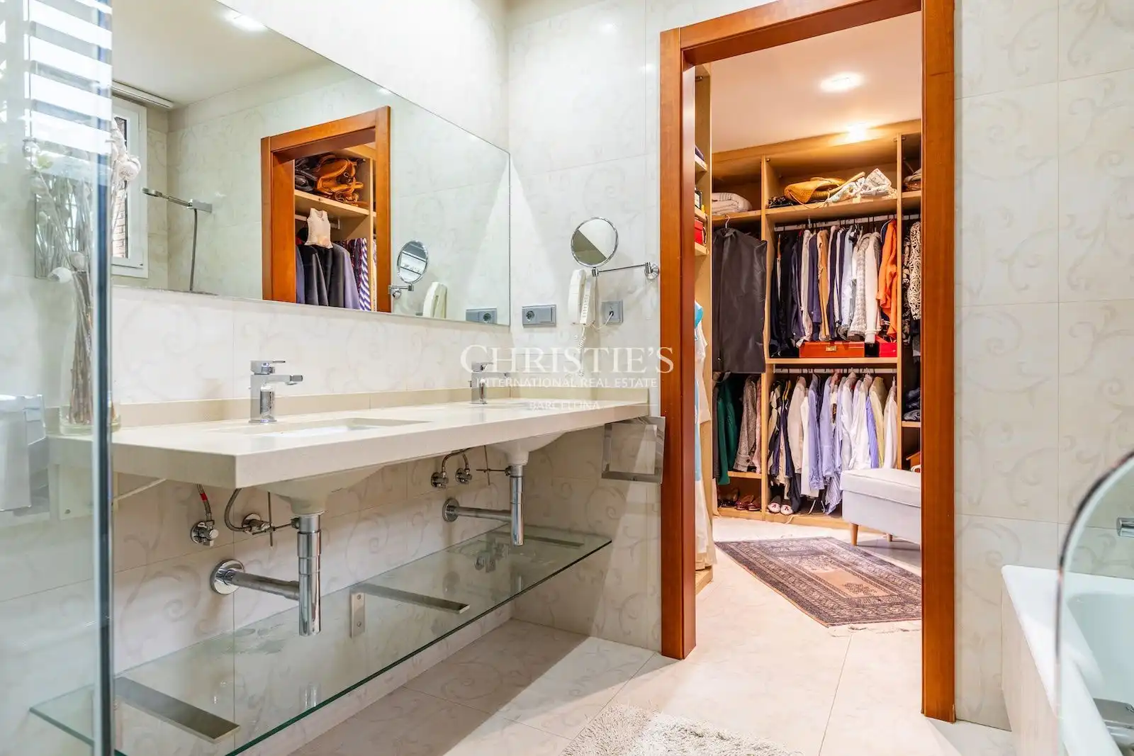 Baño de Casa o chalet en venta en Vallromanes con Calefacción, Jardín privado y Terraza
