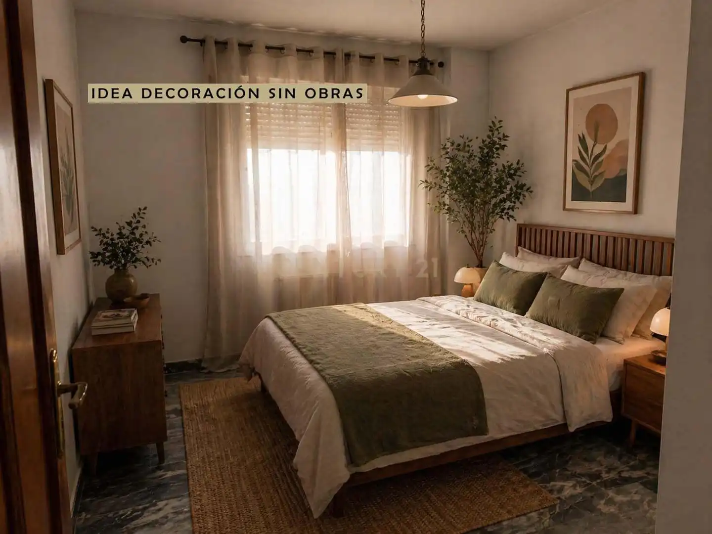 Schlafzimmer von Maisonette zum Verkauf in Badajoz mit Klimaanlage, Abstellraum und Waschmaschine