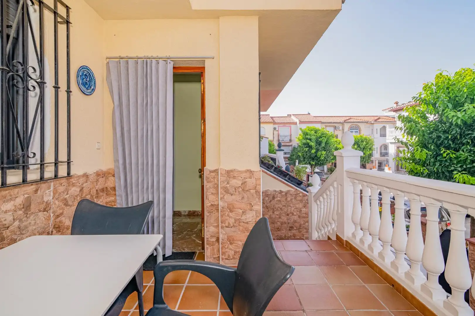Terrassa de Casa adosada en venda en Las Gabias amb Aire condicionat, Terrassa i Moblat