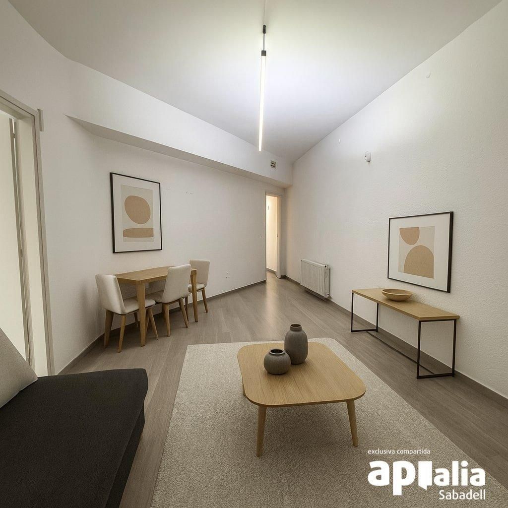 Living room of Flat for sale in Sabadell  with Heating and Balcony