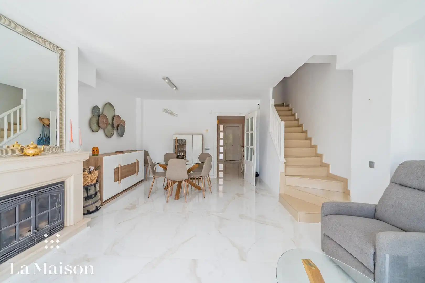Sala de estar de Casa o chalet en venta en Sant Vicenç de Montalt con Aire acondicionado, Calefacción y Terraza