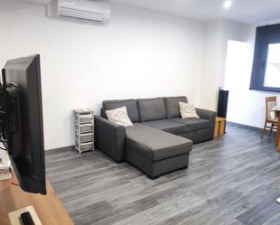 Sala d'estar de Apartament de lloguer en Sant Carles de la Ràpita amb Aire condicionat, Calefacció i Parquet