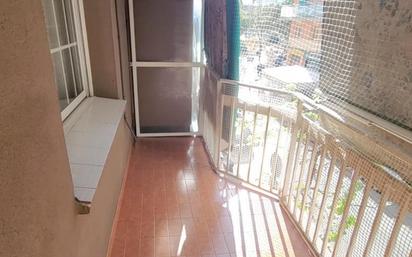 Balcony of Flat for sale in L'Hospitalet de Llobregat  with Air Conditioner and Balcony