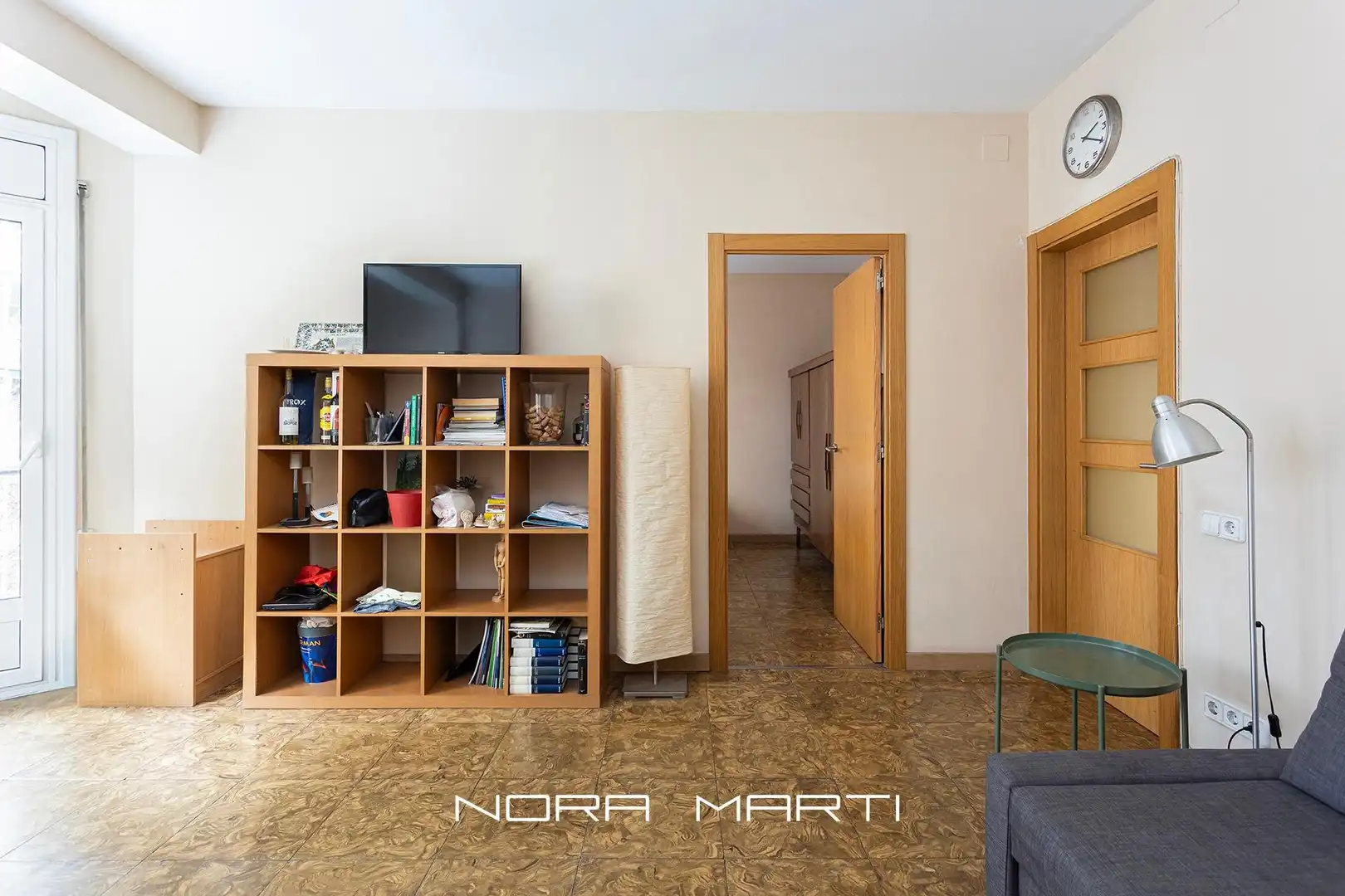 Wohnzimmer von Wohnung zum Verkauf in Barcelona mit Heizung und Balkon
