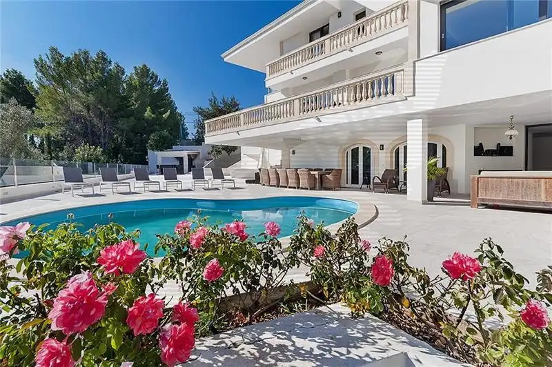 Terrasse von Haus oder Chalet zur Miete in  Palma de Mallorca mit Klimaanlage, Heizung und Privatgarten