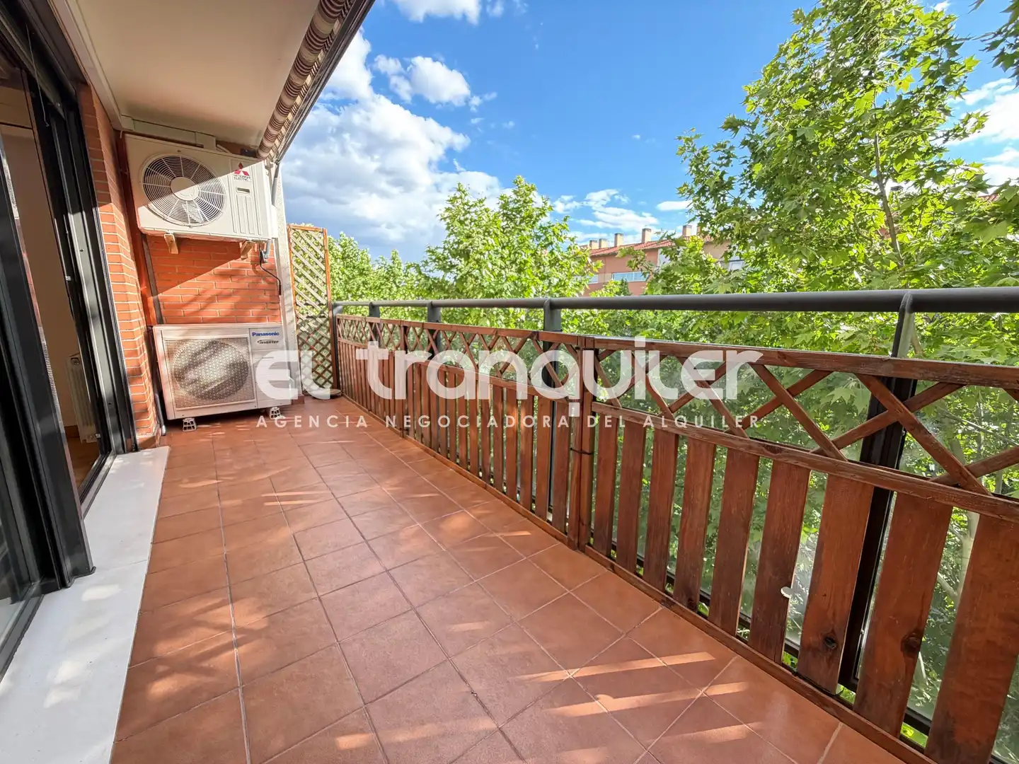 Terrace of Flat for rent in Arganda del Rey  with Air Conditioner, Terrace and Swimming Pool