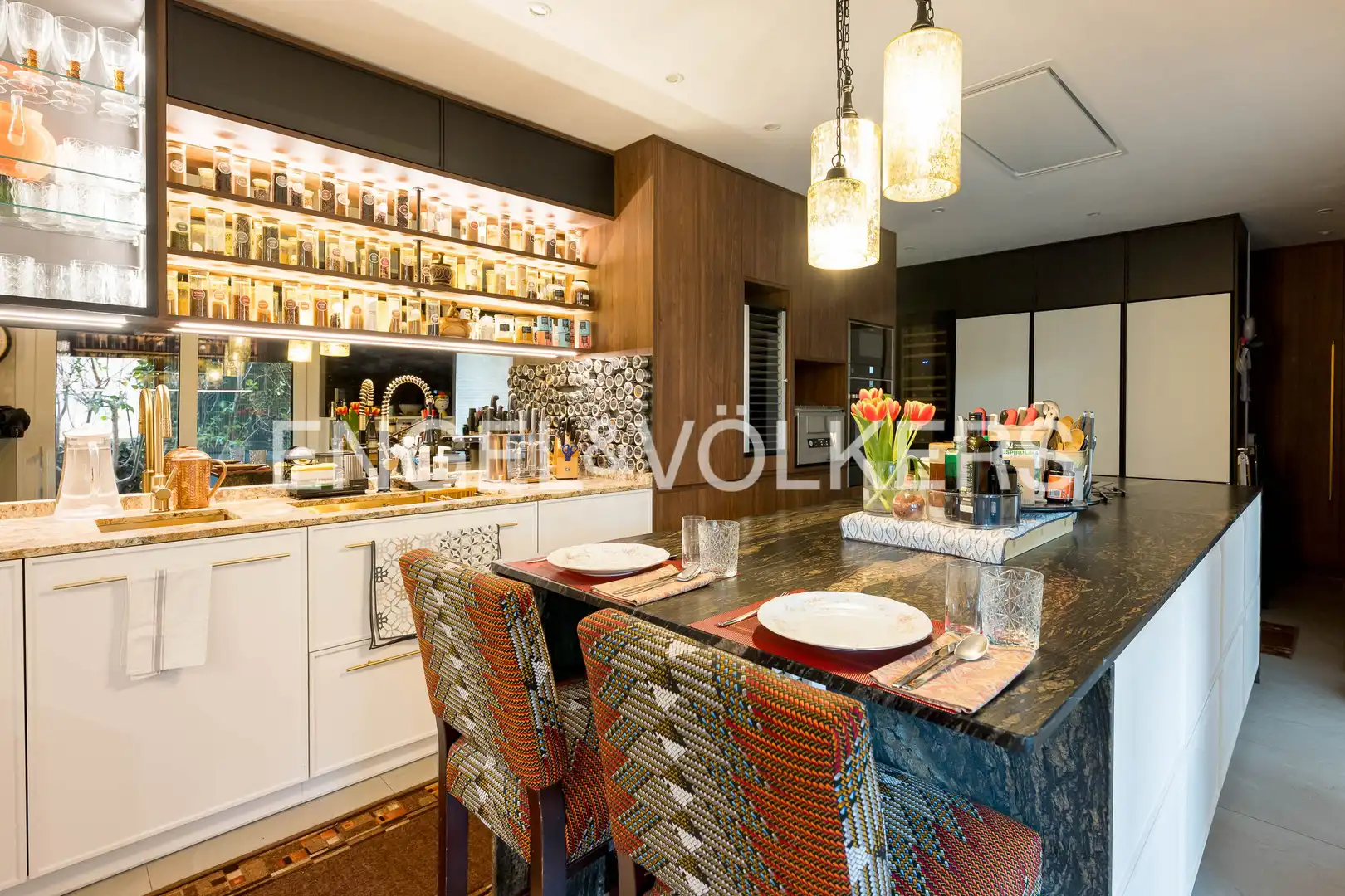 Kitchen of Houses for sale in Madrid  with Air Conditioner, Heating and Private garden