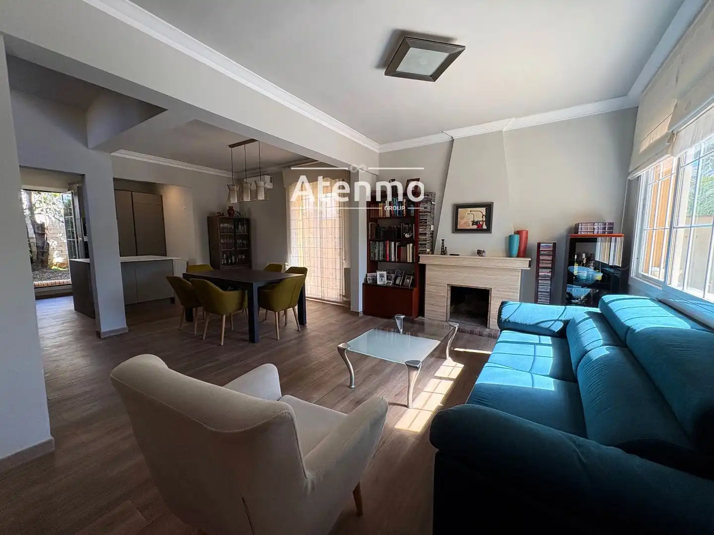 Sala de estar de Casa o chalet en venta en Barcelona con Aire acondicionado, Calefacción y Jardín privado