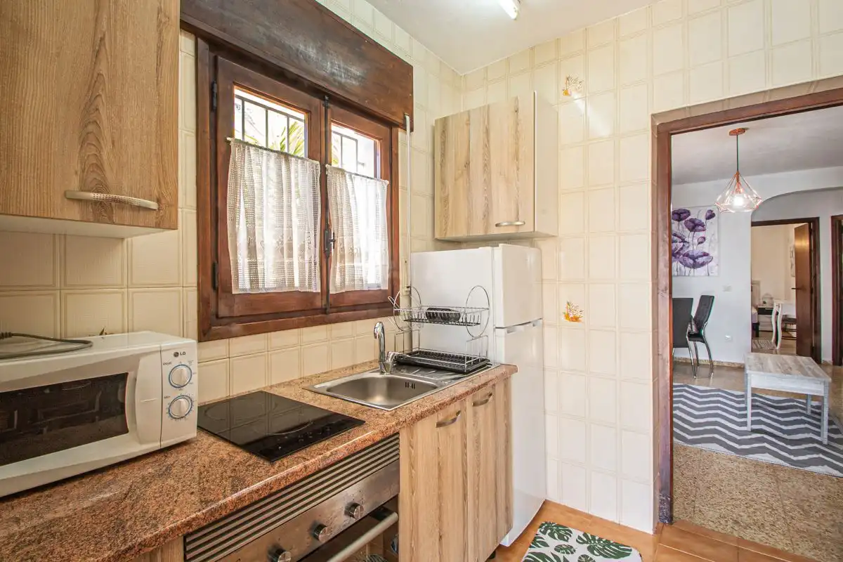 Kitchen of Houses for sale in Calpe / Calp  with Air Conditioner, Heating and Private garden