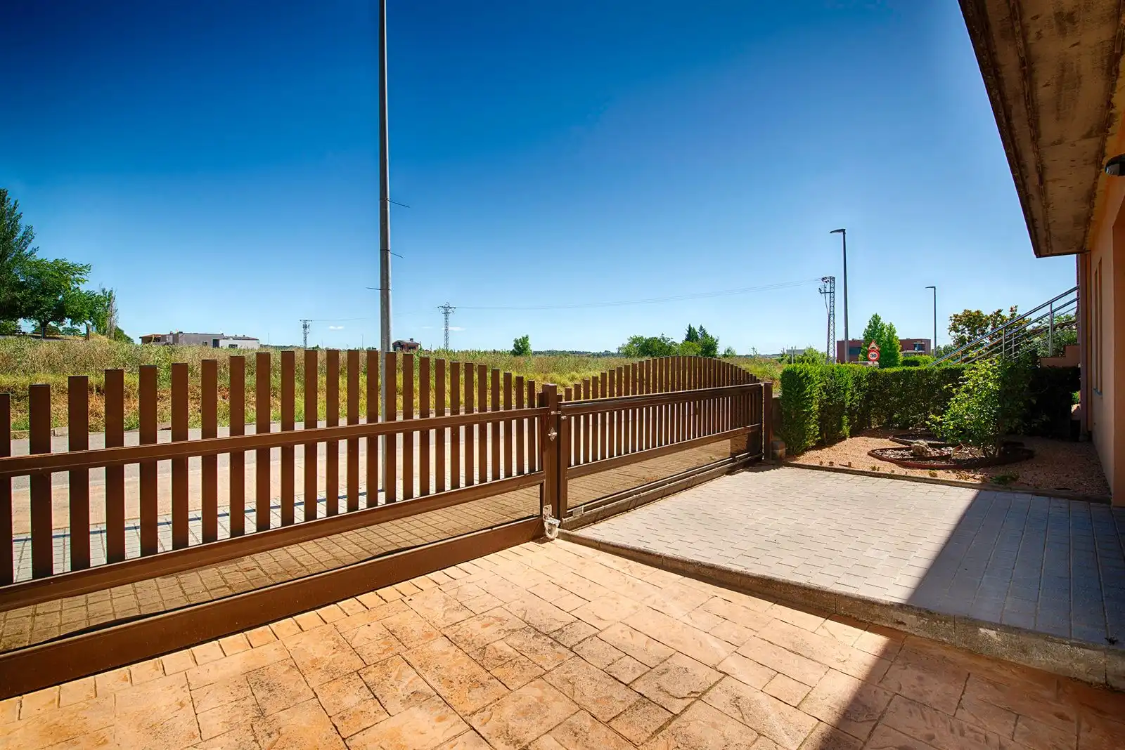 Terraza de Casa o chalet en venta en Porqueres con Calefacción, Jardín privado y Parquet