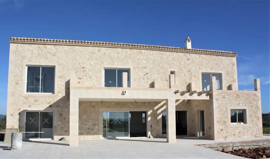 Vista exterior de Finca rústica en venda en Santanyí amb Aire condicionat, Calefacció i Jardí privat