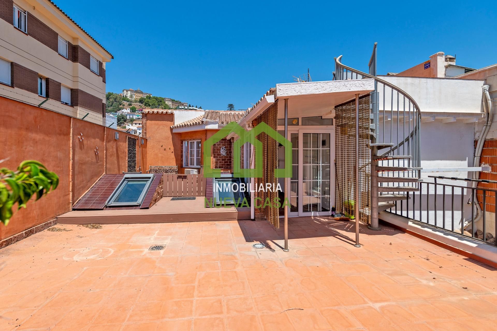 Vista exterior de Casa o chalet en venta en Málaga Capital con Aire acondicionado, Calefacción y Jardín privado