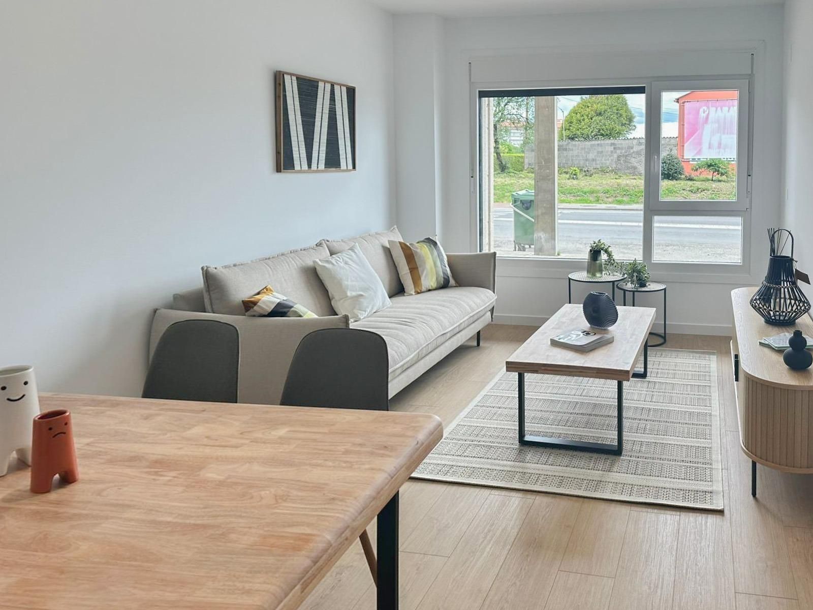 Living room of Flat for sale in Ferrol  with Heating and Storage room