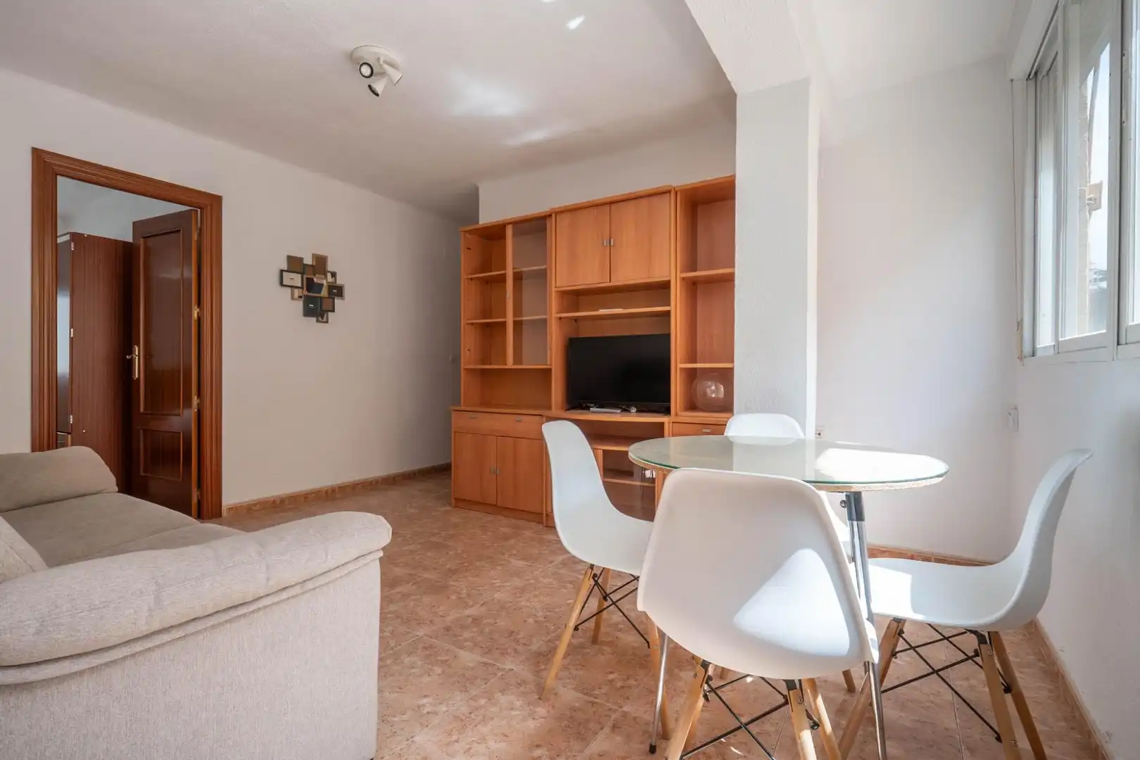 Sala de estar de Piso en venta en Granada con Aire acondicionado y Amueblado