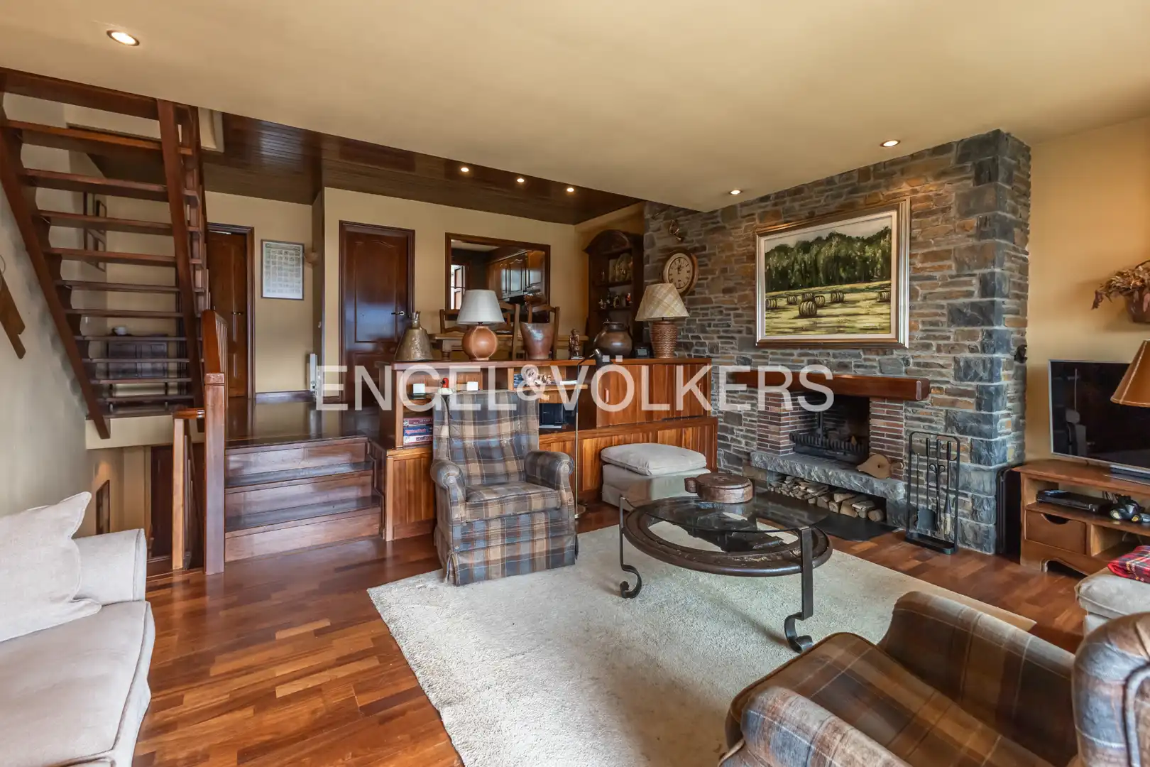 Living room of Detached homes for sale in Llívia  with Heating, Parquet flooring and Terrace